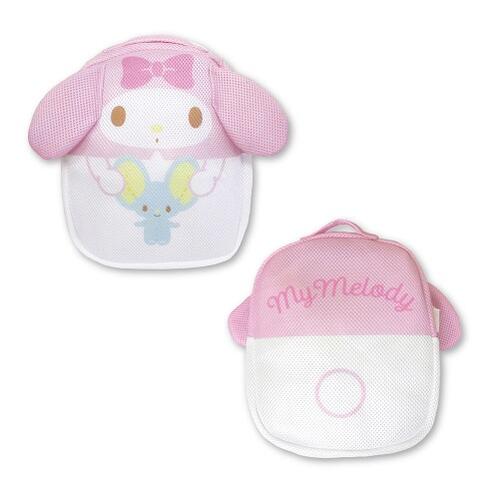 【T1】マイメロディ　メッシュポーチ　【洗濯ネット/キャラクター/sanrio/キャラクター洗濯ポーチ/キャラクター雑貨/キャラアイテム/キャラ雑貨/キッズ/ジュニア】【2208】のサムネイル