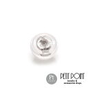 プラチナシリコンダブルキャッチ Pt900 ダブルロックキャッチ【C-381】1個=(片方分)片耳分