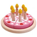 バースデーケーキセット 木のおもちゃ 3488 おままごと プラントイ Plantoys 3歳以上 ベビー キッズ 子供 知育玩具 遊具