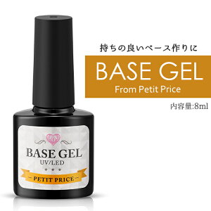 メール便 プチプラベースジェル | ジェルネイル ネイル ベース ジェル ベースジェル クリア ベースコート 密着 ネイル用品 ネイルベース ネイルジェル ベースネイル ベースクリア yt_cp バレンタイン 冬ネイル