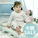 【半額SALE】大特価 残りわずか! ベビー服【プチバード パステル花柄】スリーパー 赤ちゃんアパレル ベビーギフトで人気!オーガニックコットン素材