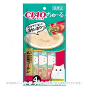 CIAO ちゅ～る とりささみ&名古屋コーチン 14g×4本 ｢いなばペットフード｣【合計8,800円以上で送料無料(一部地域を除く)】