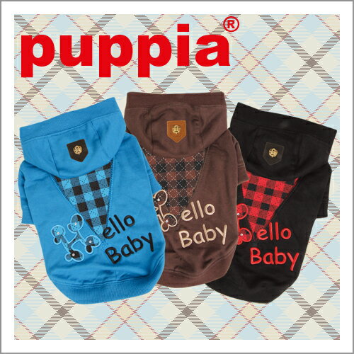 PUPPIA(パピア)ハローベイビーパーカー『犬服/ドッグウェア』HELLO BABY PALC-TS886【全国送料無料(メール便のみ)】[P2][SP]