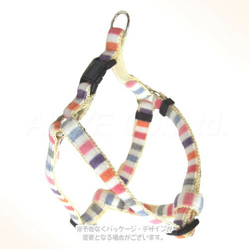 ストライプハーネス #10 マルチホワイト 「岡野製作所」【全国送料無料(メール便のみ)】