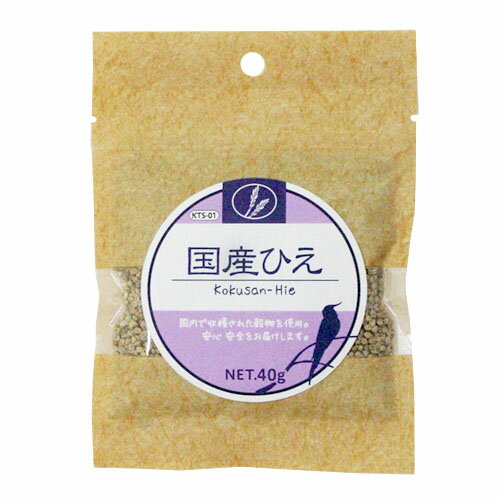 国産 ひえ 40g 商品説明 ・国内で農薬を使用せず栽培・収穫された稗です。 ・ビタミンB1、タンパク質、カルシウム、食物繊維を多く含む穀物です。 ・品質を保持する脱酸素剤入り。 内容量 40g 原材料 ひえ 製造・生産国 日本 備考 対象...