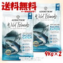 アディクション パシフィックキャッチ グレインフリードッグフード 9kg × 2個セット 「YKエンタープライズ」【送料無料(一部地域を除く)】