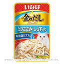いなば 金のだしパウチ とりささみ・しらす入り 40g 「いなばペットフード」【合計8,800円以上で送料無料(一部地域を除く)】