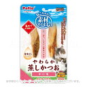 素材そのまま ねこちゃんの やわらか蒸しかつお かに味 2本入 「ペティオ」【合計8,800円以上で送料無料(一部地域を除く)】