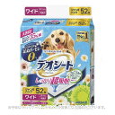 《ポイント2倍》デオシート しっかり超吸収 香り消臭タイプ ホワイトフローラル&グリーングラスの香り ワイド 52枚 「ユニ・チャーム」【合計8,800円以上で...