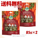 OXBOW ヘルシートリーツ キャロット&ディル 85g × 2個セット 「川井」【全国送料無料(メール便のみ)】
