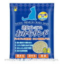 NEW消臭プレミアムおからサンド クエン酸プラス 6L 「スーパーキャット」【合計8,800円以上で送料無料(一部地域を除く)】