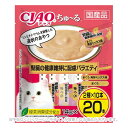 CIAO ちゅ〜る 腎臓の健康維持に配慮バラエティ 14g×20本 「いなばペットフード」【合計8,800円以上で送料無料(一部地域を除く)】