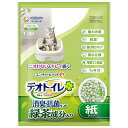 デオトイレ 飛び散らない緑茶成分入り 消臭・抗菌サンド 4L 【さらにお得なケース販売(1箱8袋入り)もございます! ユニチャーム システムトイレ用 猫砂 ねこ...