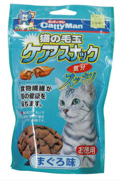 猫の毛玉ケアスナック まぐろ味　130g