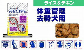 ホリスティックレセピー ライス&チキン ライト 800g