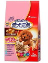 愛犬元気　子犬用　チキン・ささみ・緑黄色野菜・小魚入り　2kg(小分けパック4袋入り)　ドライフード