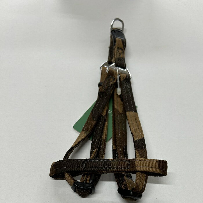 【在庫処分】神戸工房　カモフラハーネス　SS　カーキ　体重5kgまで　小型犬用　胴輪