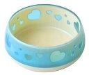 【正規品】ペッツルート おいしく見えるワン食器 S ブルーハート