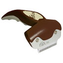 【在庫処分】FOOLEE(フーリー) ペット用ケアブラシ S ブラウン ※パッケージ一部に若干の難(色あせ、持ち手部分の袋なし)がある商品も混在しております。