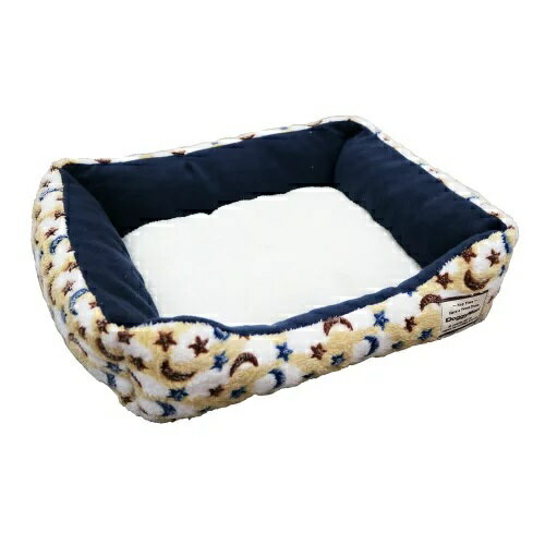 【アウトレット品】スクエアベッド 夜空ア・ラ・モード Sサイズ　犬猫用