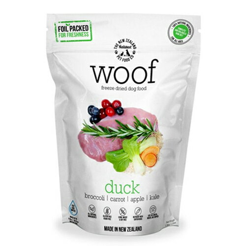 Fifty One Pets WOOF(ワフ) フリーズドライフード ダック 50g【ペット 犬 ドッグフード おやつ 総合栄養食】