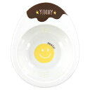 iDOG&iCAT オリジナル ドゥーエッグフードボウル スマイリーエッグ ブラウン【ペット 犬 食器 給餌器 エサ入れ】