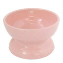 ペッツルート 瀬戸焼 にゃん楽食器 水のみ ミルキーピンク 【ペット 猫 食器 給水器 水入れ 】