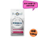【おやつおまけ付】フォルツァ10 DOG インテスティナルアクティブ ミディアム 10kg ドッグフード ドライ 総合栄養食 療法食 消化器 胃腸 フォルツァディエチ 成犬用 中粒 中型犬 大型犬 犬用 お腹 消化不良