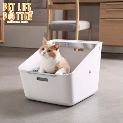 ピュラ・キャットPETKIT猫用トイレおしゃれ自動でアロマとマイナスイオンを噴射砂が飛び散りにくい