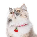 ポイント10倍 要エントリ-【メール便】CAT Amo.k アモワークス キャット さくらんぼレース カラー ピンク S M サイズ 猫用 首輪 セーフティーバックル 810142