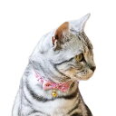 【メール便】CAT Amo.k アモワークス キャット 結(ゆい) カラー イエロー ピンク レッド ブルー パープル ブラック S M サイズ 猫用首輪 810046
