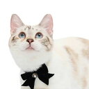 【メール便】CAT Amo.k アモワークス キャット ベルベットリボン カラー レッド ネイビー S M サイズ 猫用首輪 セーフティバックル 810107