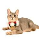 【メール便】CAT Amo.k アモワークス キャット クリスマス カラー レッド ネイビー S M サイズ 猫用首輪 セーフティバックル 810139