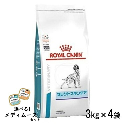 ※この商品は食事療法食です。獣医師の指示に従って与えてください。食事療法食を与えている間は、獣医師の診察を定期的にお受けください。 商品詳細 ■商品説明 犬用 セレクトスキンケアは、皮膚のバリア機能の低下に配慮したい犬のために特別に調製された食事療法食です。この食事はオメガ3系およびオメガ6系不飽和脂肪酸を配合しています。また、消化性の高いタンパク質および炭水化物源（七面鳥、米）を使用しています。 ■原材料名 米、七面鳥、加水分解タンパク（鶏、七面鳥）、動物性油脂、大豆油（オメガ3系およびオメガ6系不飽和脂肪酸源）、ビートパルプ、マリーゴールドエキス（ルテイン源）、アミノ酸類（DL-メチオニン、タウリン）、乳化剤（グリセリン脂肪酸エステル）、ミネラル類（Cl、Na、K、Zn、Ca、P、Fe、Mn、Cu、Se）、ビタミン類（コリン、E、C、B12、ビオチン、パントテン酸カルシウム、A、ナイアシン、B6、B1、B2、D3、葉酸）、保存料（ソルビン酸カリウム）、酸化防止剤（ミックストコフェロール、ローズマリーエキス） ■保証分析値 成分（保証分析値）たんぱく質20.0 %以上、脂質12.0 %以上、粗繊維1.8 %以下、灰分6.7 %以下、水分 10.5 %以下、食物繊維 3.5 %、ビタミン（1kg中） A17,500 IU/kg、D3 1,000 IU/kg、E455 mg/kg ■カロリー含有量 （代謝エネルギー） 387　kcal/100g ■原産国名 ポーランド 関連商品 セレクトスキンケア 1kg【選べるメディムースとのセット商品】 セレクトスキンケア 3kg【選べるメディムースとのセット商品】 セレクトスキンケア 8kg【選べるメディムースとのセット商品】 セレクトスキンケア 14kg【選べるメディムースとのセット商品】 関連カテゴリ 猫 ロイヤルカナン