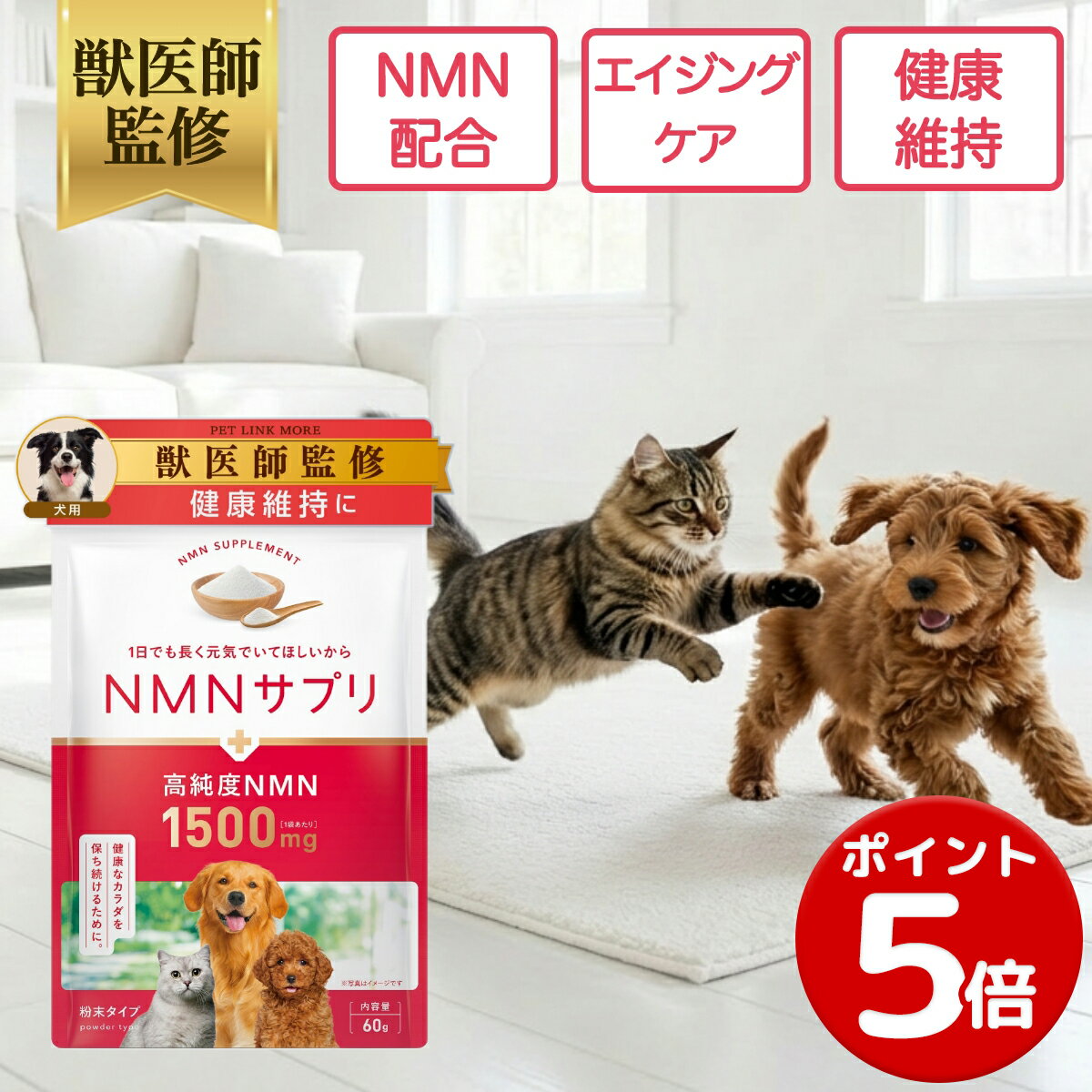 楽天市場】nmn サプリ（ペット・ペットグッズ）の通販