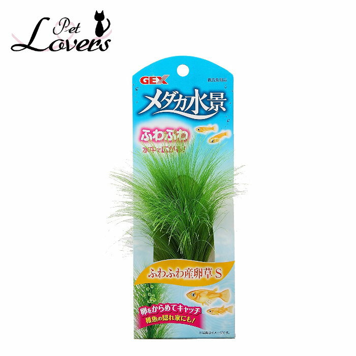 【送料無料】【アウトレット品】ジェックス メダカ水景 ふわふわ産卵草S 人工水草 水槽アクセサリー インテリア GEX※パッケージに汚れ有り