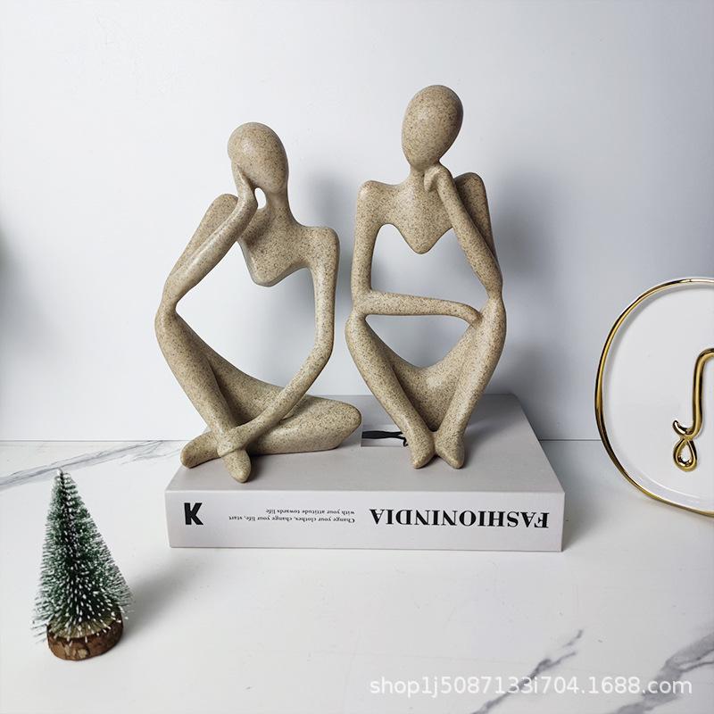 人形　花瓶　石製　彫像　オブジェ　置物　インテリア　工芸品　美術品　A1225 楽天市場】石製オブジェの通販