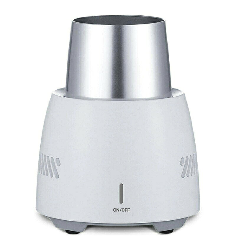 ポータブル 缶クーラー 110v 急速冷却カップ -9～58℃ 保温・保冷 ドリンククーラー急速冷凍カップクーラー保冷 ドリンクホルダー 保冷 卓上用 ビール 日本酒 炭酸飲料 など適用 (ホワイト)