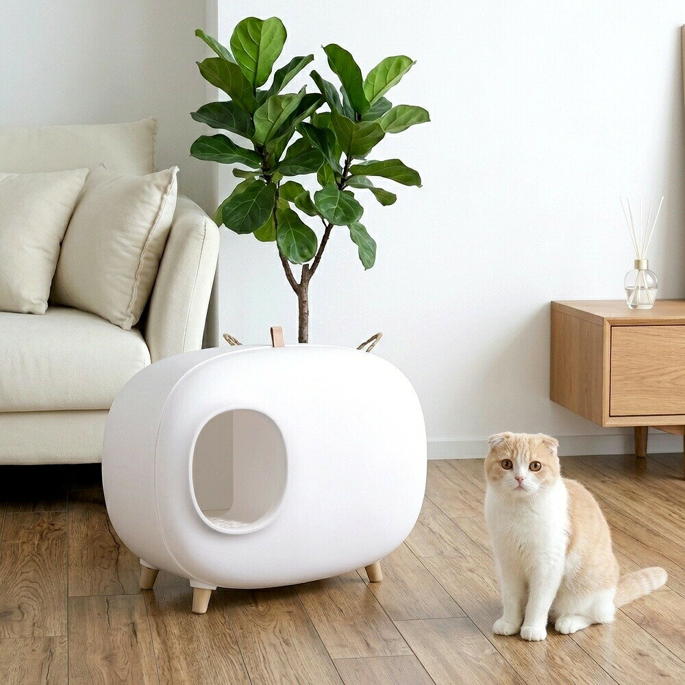 【LINE登録でクーポン配布】 猫 トイレ 大型 ドーム型 フルカバー 猫用トイレ スコ...