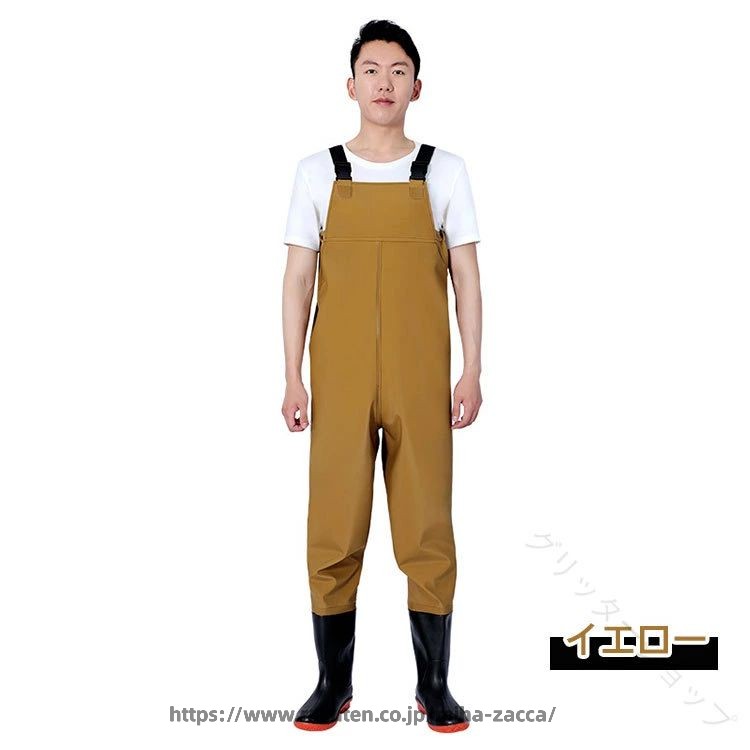 商品説明商品名海や川で大活躍間違いなし。フィッシングや水仕事に便利なウェーダーです。PVC+ポリエステル生地を採用し、防水性と耐久性、通気性、滑り止めを兼ね備えた1着。川釣り、渓流釣り、海釣り、水仕事、農作業、漁業、除雪など、あらゆる場面で活躍します。素材PVC、ポリエステル、ゴム生産国中国サイズ23cm-28.5cm注意PC環境・光の具合により、色や素材のイメージが写真と若干異なる場合がございます。モデル・写真に使用されているアクセサリー・小物は別途記載が無い限り付属いたしません。商品に不良があった場合は、商品到着から5日以内にご連絡いただければご返金・交換対応させて頂きます。商品のサイズは、全て平置きにて外寸を測定しております。商品によっては+-0.5cm〜1cmの誤差が発生してしまう場合がございます。該当商品は他店と在庫共有です。タイミングにより、在庫ズレが生じる場合がございます。予めご了承ください。 .ウェーダー チェストハイ メンズ レディース 胴長 胴長靴 長靴 釣り 農作業 除雪 掃除 漁業 フィッシングスーツ 潮干狩り 23-28.5cm 4色 防水 軽量 通気性 耐久性 快適 安全 作業用 多用途 アウトドア 水陸両用 釣り用 長時間使用 防汚 抗菌 防滑 耐摩耗性 保温性 耐寒性 収納便利 調節可能 フィッシングウェア 漁師用ウェーダー 釣り靴 雨具 水仕事 作業靴 釣り道具用品 農作業用 漁業用 軽装備 キャンプ用品 レジャー用品 水辺作業用 便利グッズ 男女兼用 自然観察用 防水靴 人気 セール ランキング 釣り愛好家必携 使いやすい 高品質 長持ち 快適装着 すべりにくい 防臭機能付き 多機能仕様 安心安全設計 多色展開 幅広いサイズ展開であらゆるシーンに対応可能な高性能ウェーダーです。。 指定された配送時間は承っておりません。【グリッターショップ】