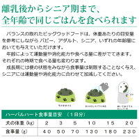 ビッグウッドハーバルハート<5kg/2.5kg×2>国産無添加ドッグフード炭とハーブを配合し超低温・無加水調理したドライフードHerbalHeart