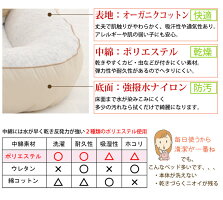 犬ベッド丸ごと洗えるRベッドB【XSサイズ】洗濯機で丸洗い可能なのに長持ち床に水漏れしない底面強撥水素材オーガニックコットン使用ウォームハートカンパニーが作る国産ベッド小型犬日本製WHCY生成りスクエア四角形ドッグベッド