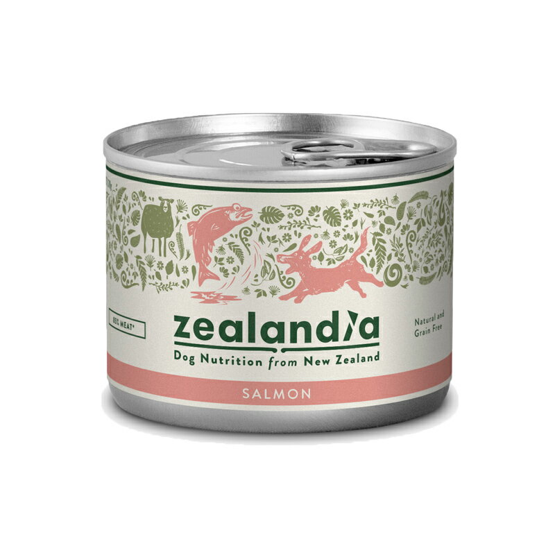 ジーランディア ドッグ缶　サーモン (185g) 　※2022年2月価格変更【RCP】