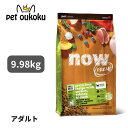 ナウフレッシュ グレインフリー スモールブリード アダルト 成犬用 9.98kg NOW FRESH 小粒 1歳 成犬 0815260007306 送料無料
