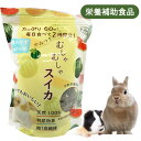 やみつき むしゃむしゃスイカ (T2)うさぎ チンチラ モルモット デグー 小動物 スモールアニマル 草食動物 ペットフード フード 無添加 天然 スイカ 補助...