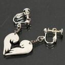 ITANZA フェレットイヤリング Love Ferret(BN-007) フェレット オーナーグッズ オーナー雑貨 アクセサリー イヤリング シルバー ピュア...