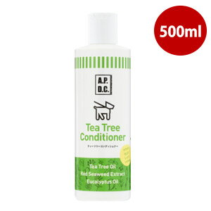 A.P.D.C ティーツリーコンディショナー 500ml【低刺激シャンプー】【犬用リンス】フェレット コンディショナー 低刺激 消臭 防虫 保湿 ..