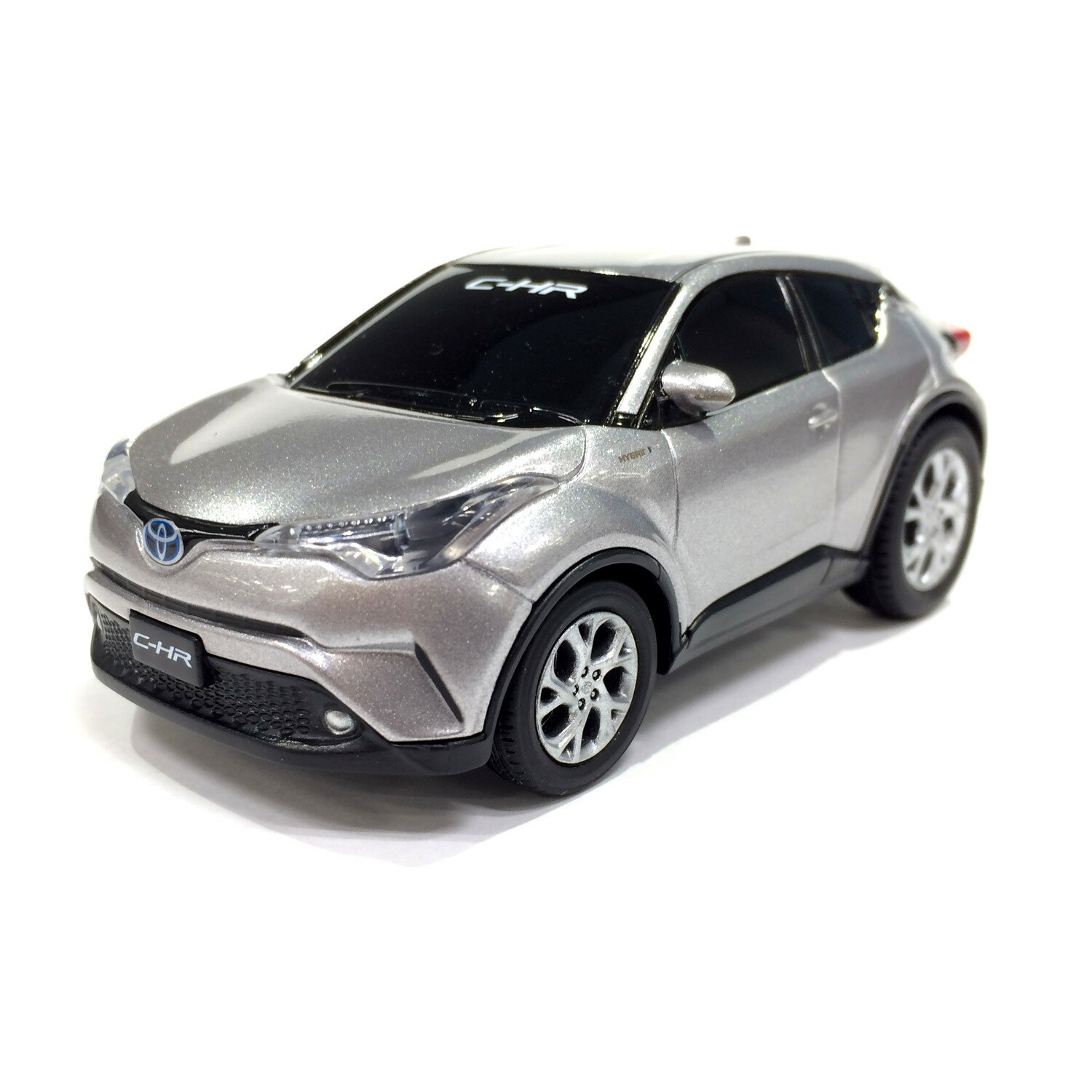 トヨタ 博物館 オリジナル プルバック ミニカー C-HR 2016（銀）のサムネイル
