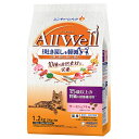 All Well 10種の自然素材と栄養 15歳以上の腎臓の健康維持用 サーモン&ツナ味 1.2kg(300g×4袋)〔25060734cd〕〔25050747...