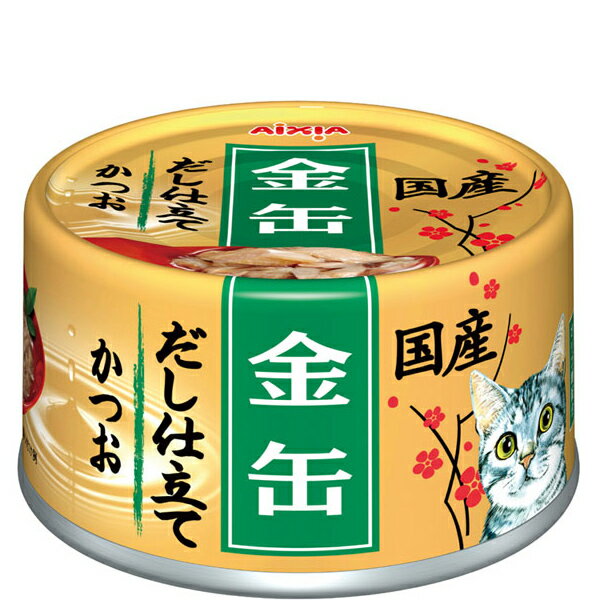 Mature Cat - 金缶だし仕立てかつお 70g×24缶